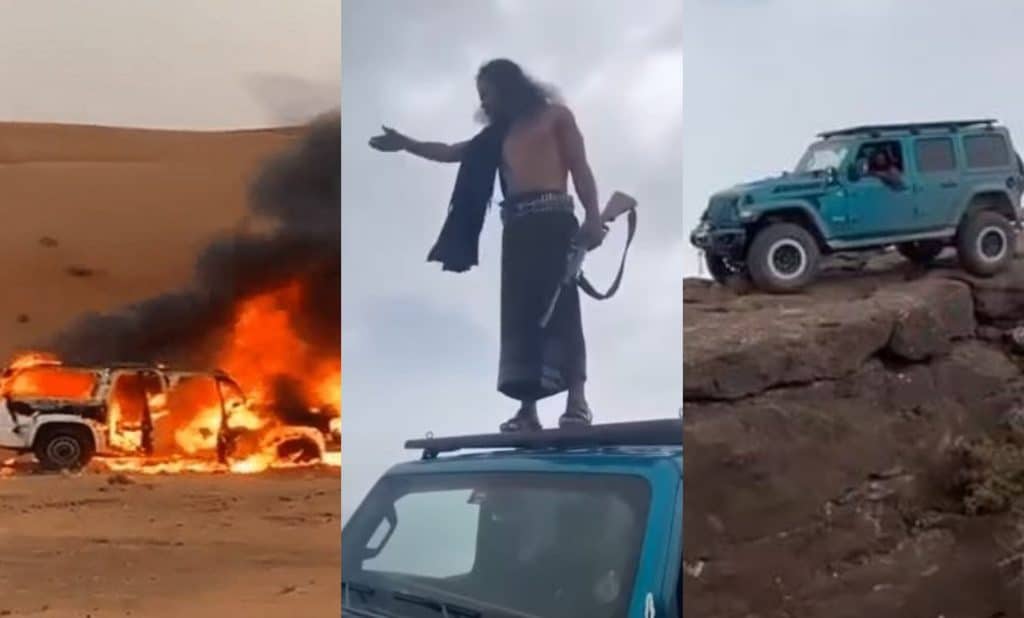 إماراتي يحرق سيارته واعتقال آخر في سلطنة عمان alarabtrend.com