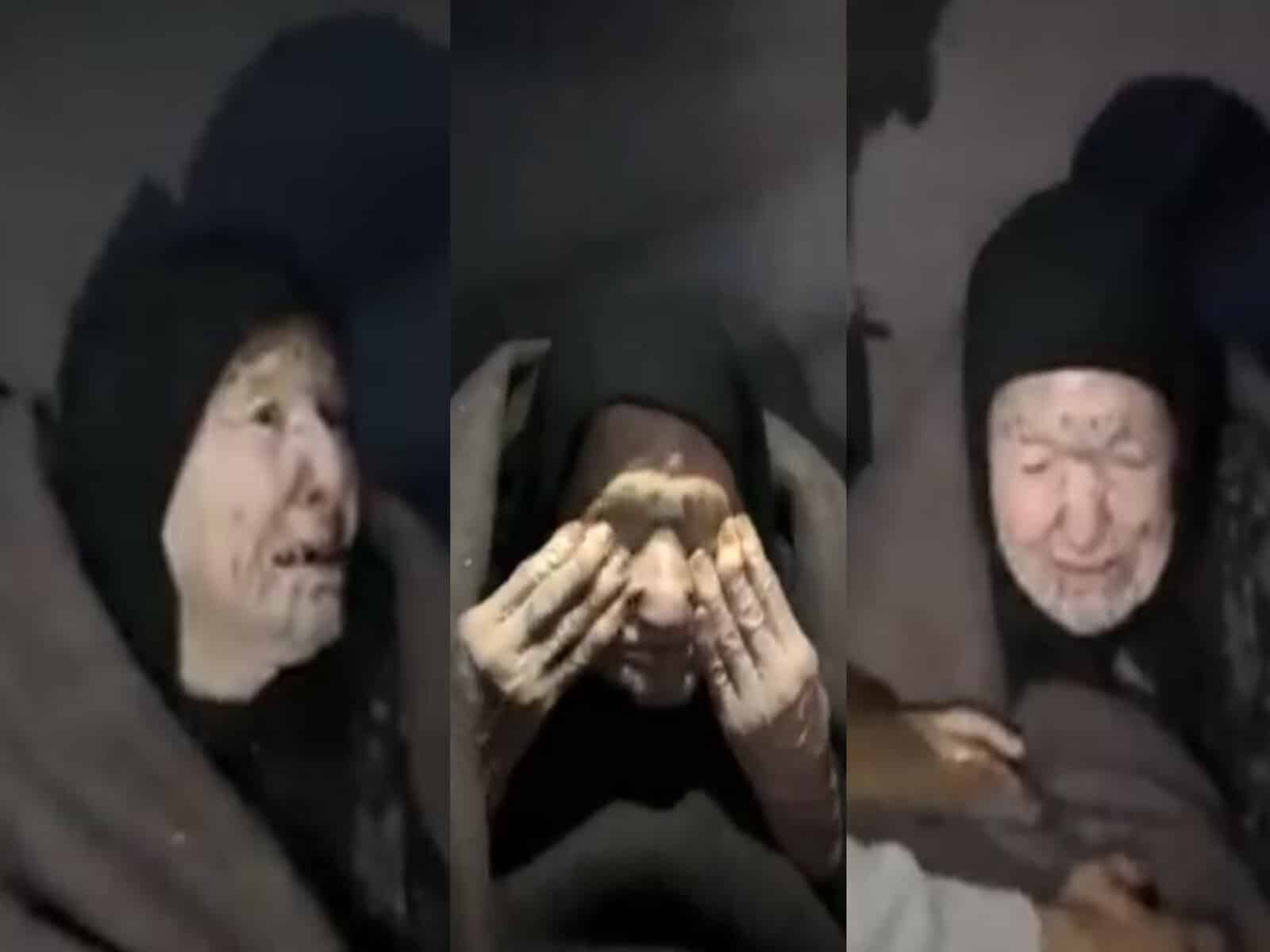  alarabtrend.com مسنة سورية يحاصرها البرد