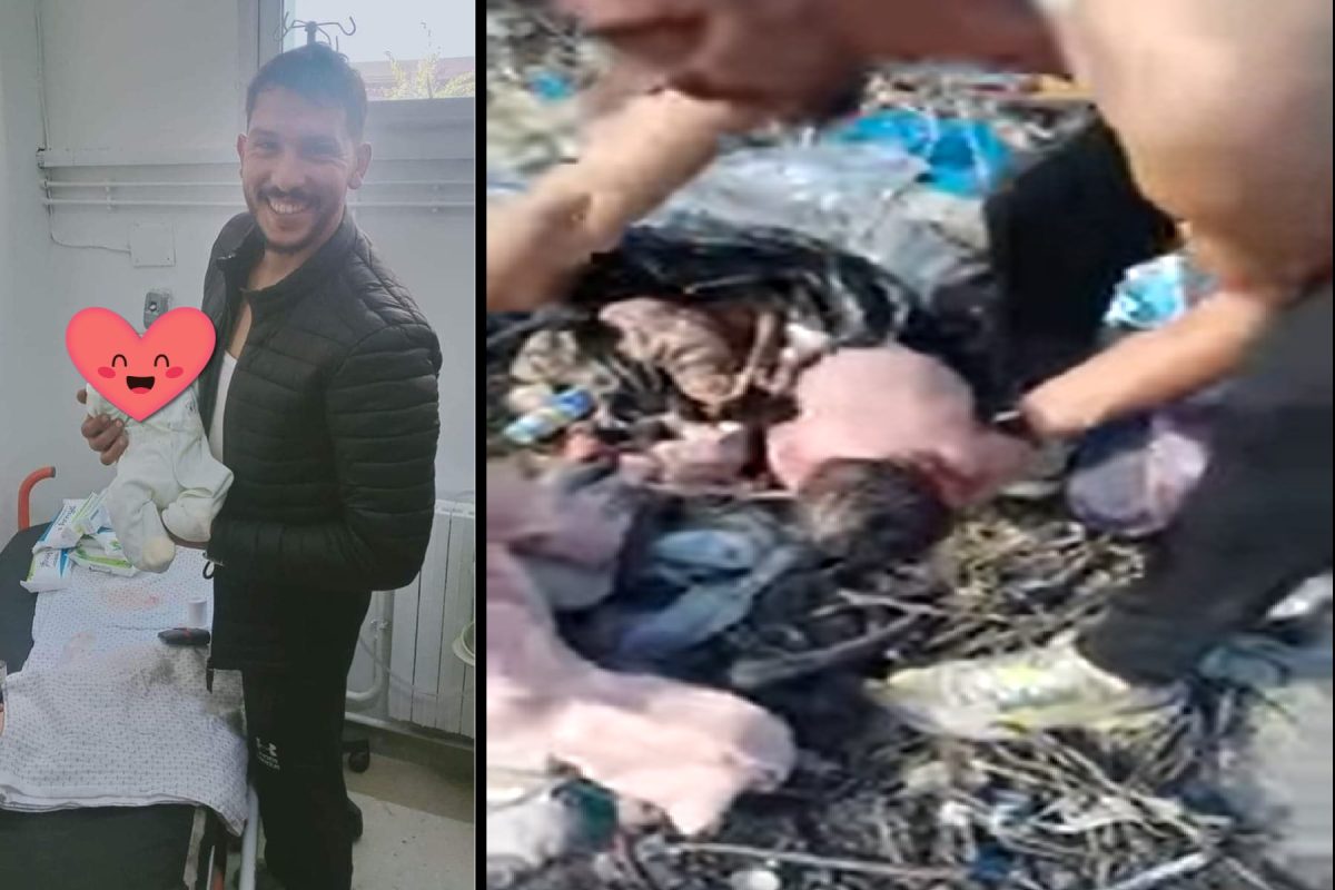 تونسي يجد رضيعة في القمامة alarabtrend.com
