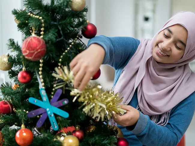 ظاهرة احتفال المسلمين بالكريسماس