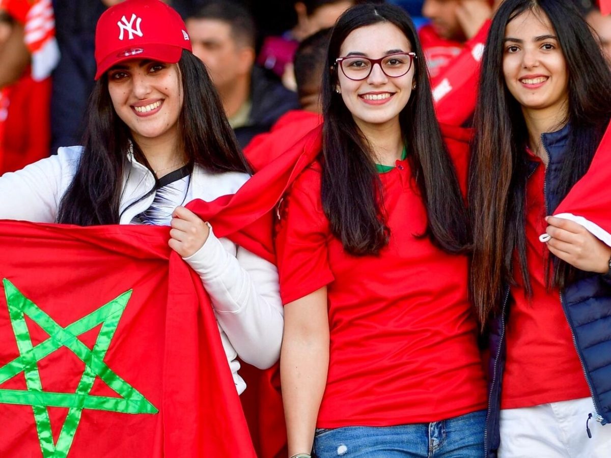 مغربيات في مدرجات مونديال قطر