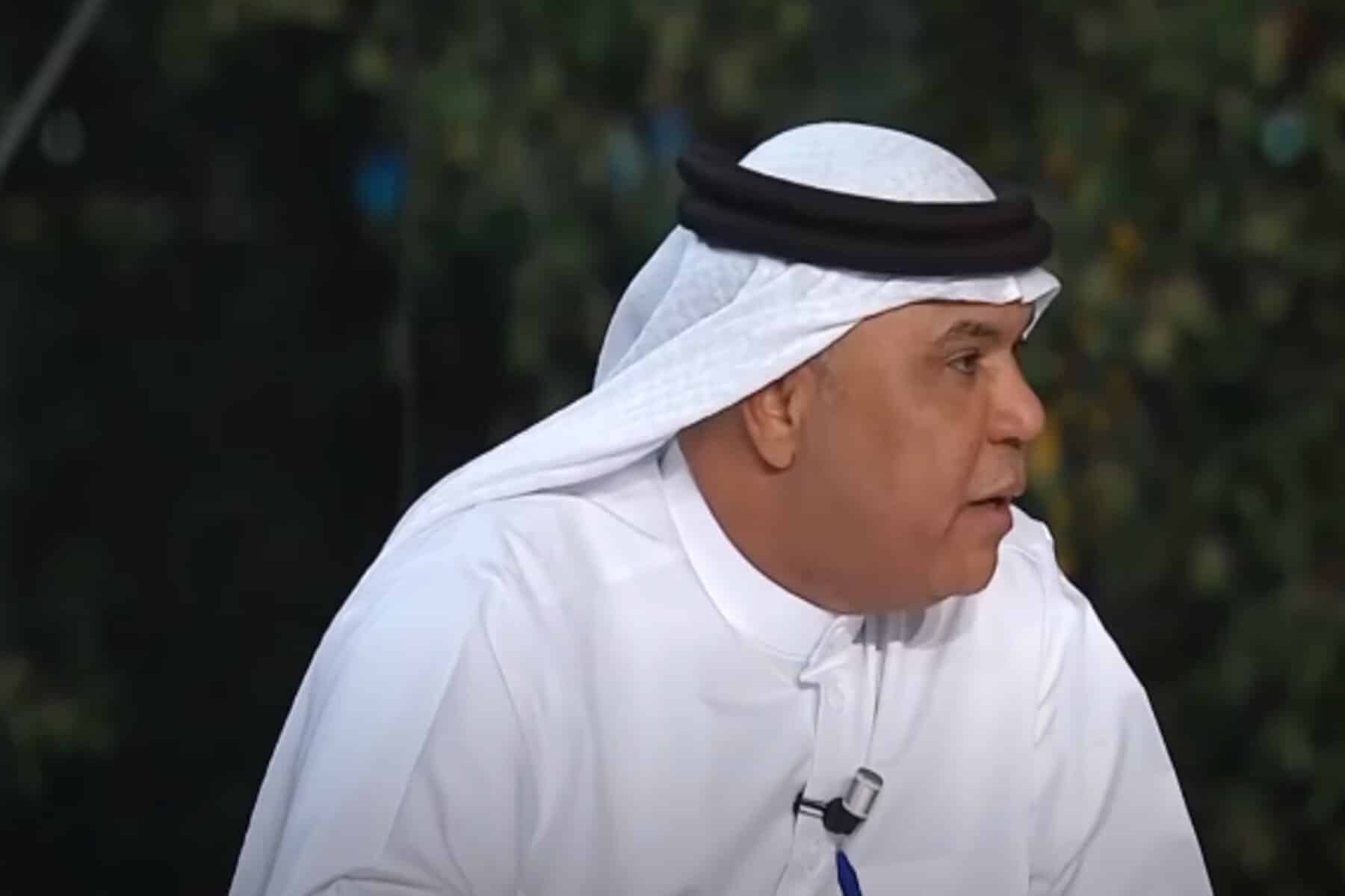 alarabtrend.com محلل قنوات أبوظبي البحريني رياض الذوادي مباراة العراق وعمان