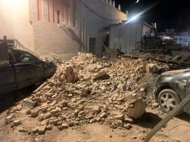 أثار الزلزال الذي ضرب المغرب